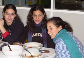 alla mensa del Collegio Rotondi